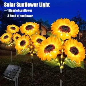 Outdoor Solar Simulation Sunflower Light
